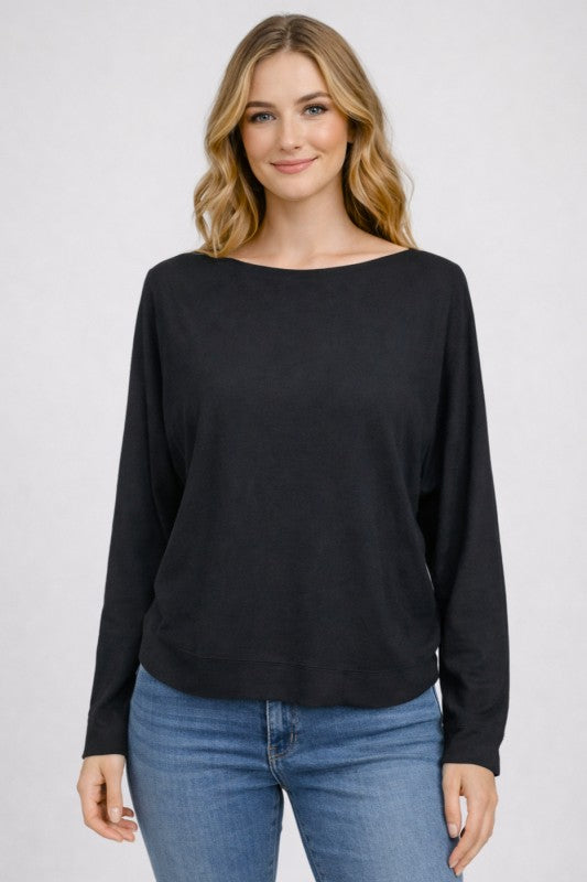 Boatneck Pullover Sweater