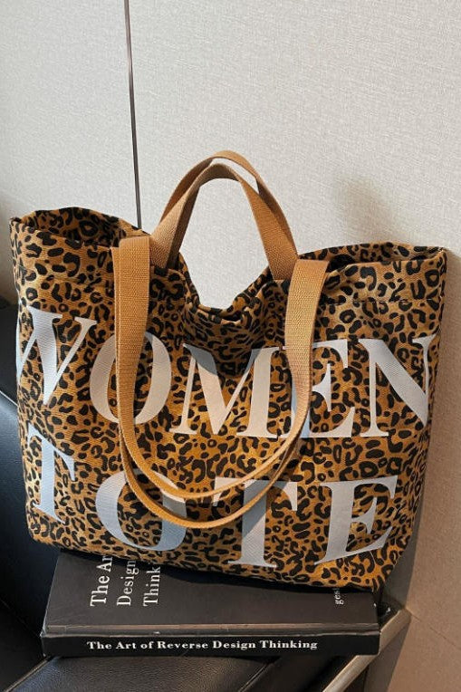 Leopard Print Shoulder Bag