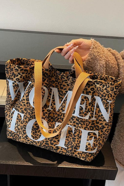 Leopard Print Shoulder Bag