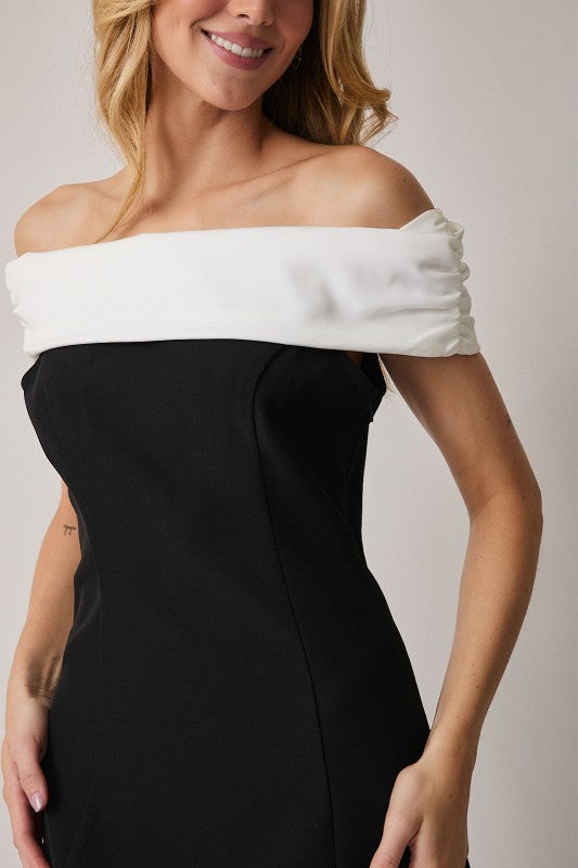 Strapless Mini Dress