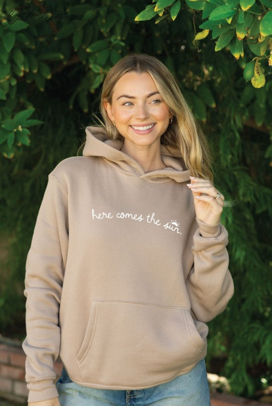 Here Comes The Sun Hoodie Pullover Sweatshirt