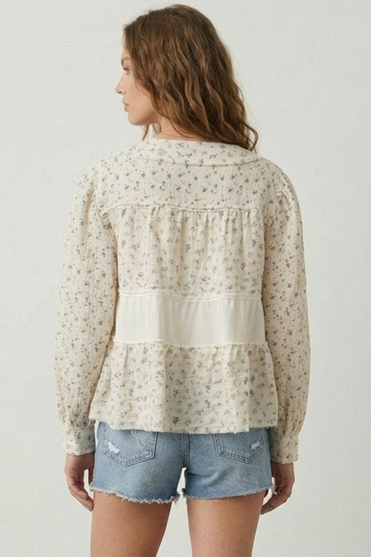 Sweet Prairie Ditsy Top