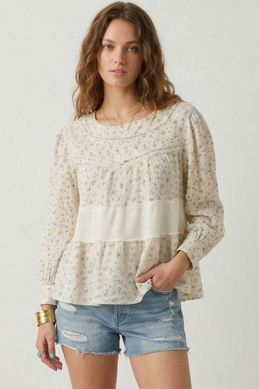 Sweet Prairie Ditsy Top