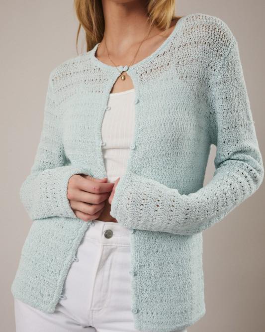 Seafoam Knit Cardigan