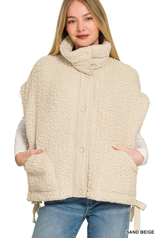 Oversized Faux Fur Vest