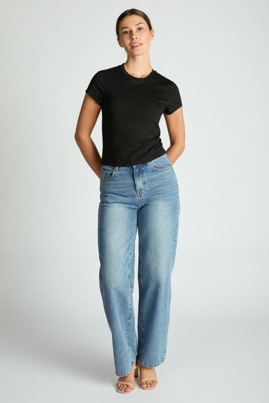 Cotton Short Sleeve Mini Tee