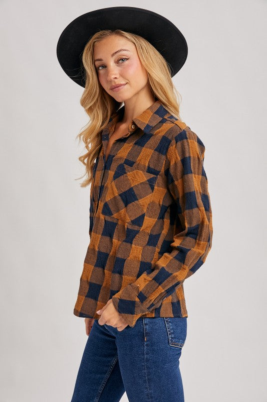 Plaid Longsleeve Flannel