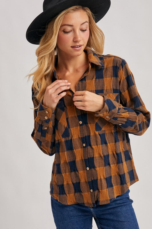 Plaid Longsleeve Flannel