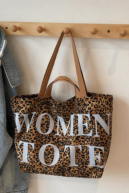 Leopard Print Shoulder Bag