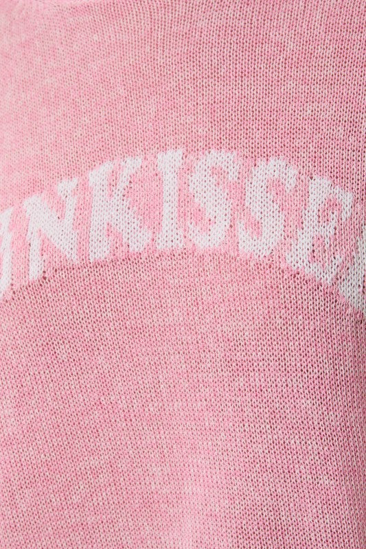 Round Roll Up Neck “sun-kissed” Lt Weight Sweater