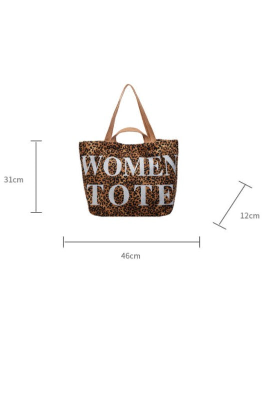 Leopard Print Shoulder Bag