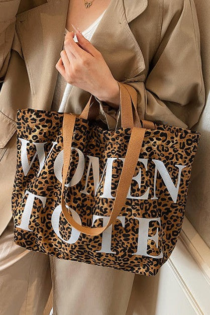 Leopard Print Shoulder Bag